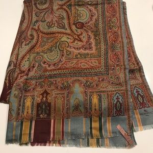 Etro printed scarf
